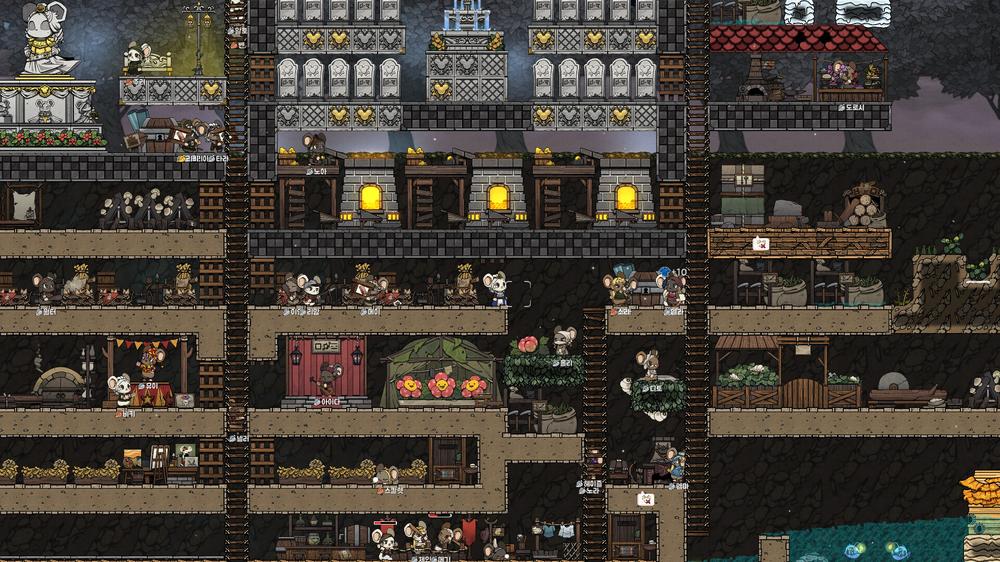 Ratopiaのゲーム画面