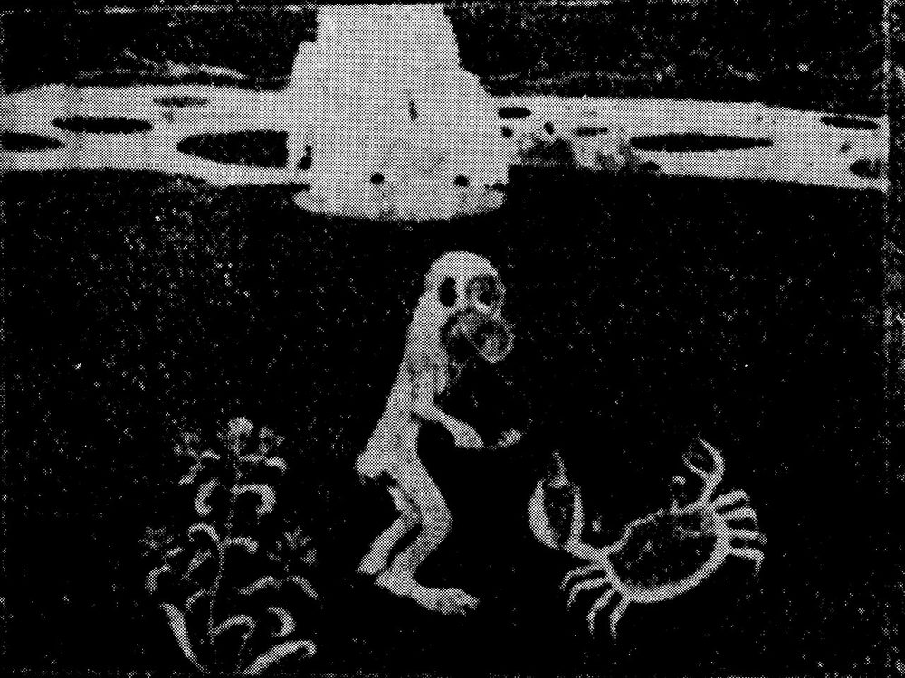 猿蟹合戦 1917年絵巻