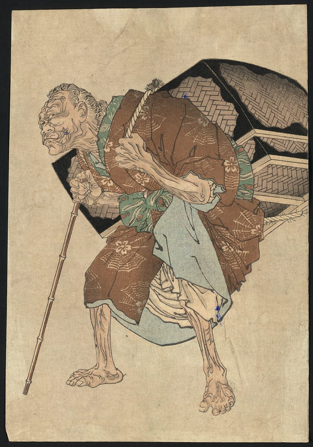 舌切り雀 明治期絵本