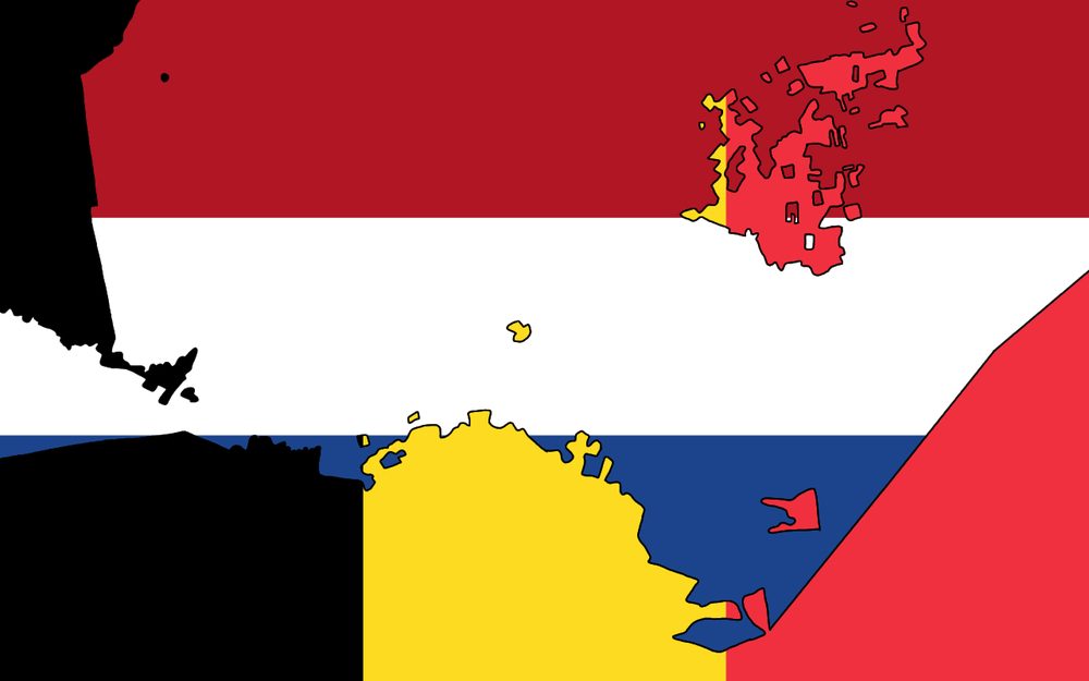 バーレ＝ナッサウとバーレ＝ヘルトフの複雑な国境地図