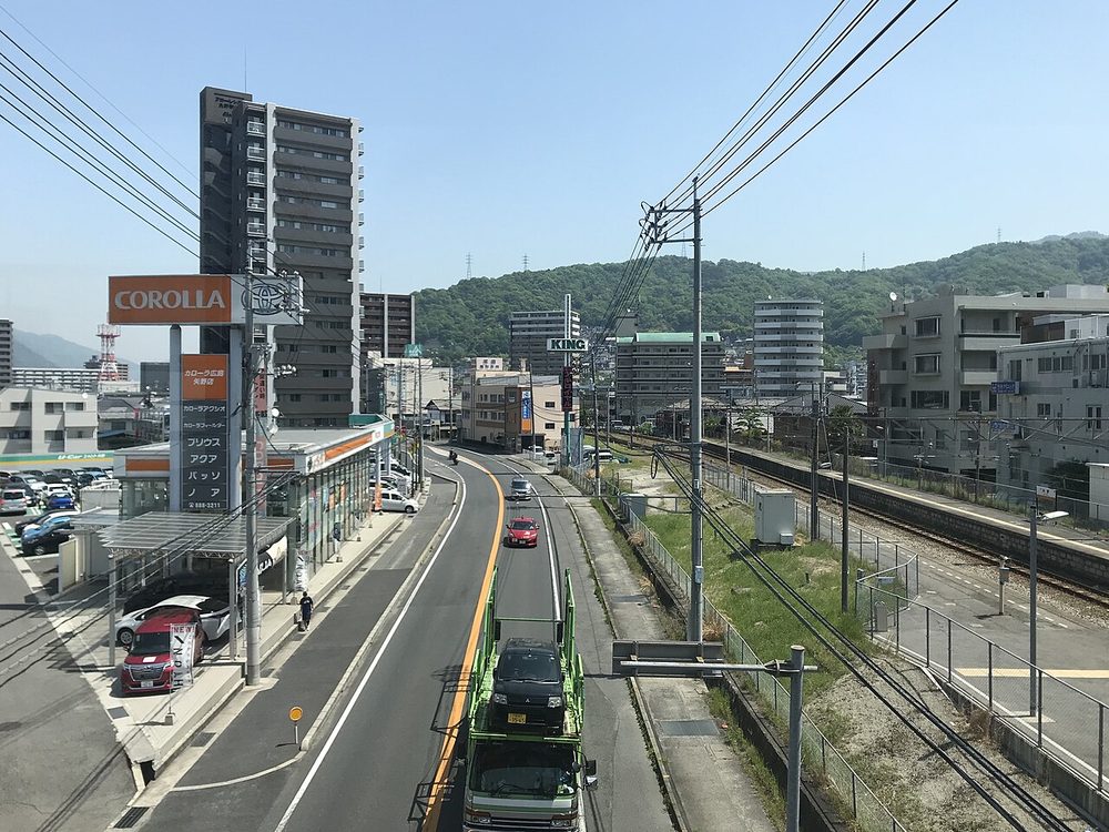 広島市安芸区矢野駅前