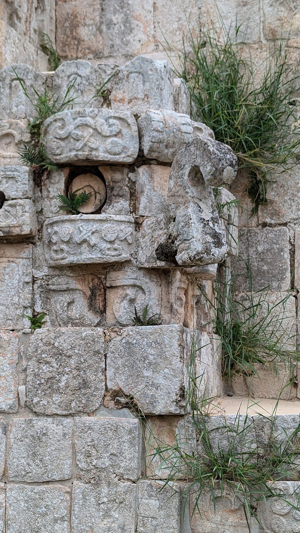 チャク 雨の神 ウシュマル遺跡仮面