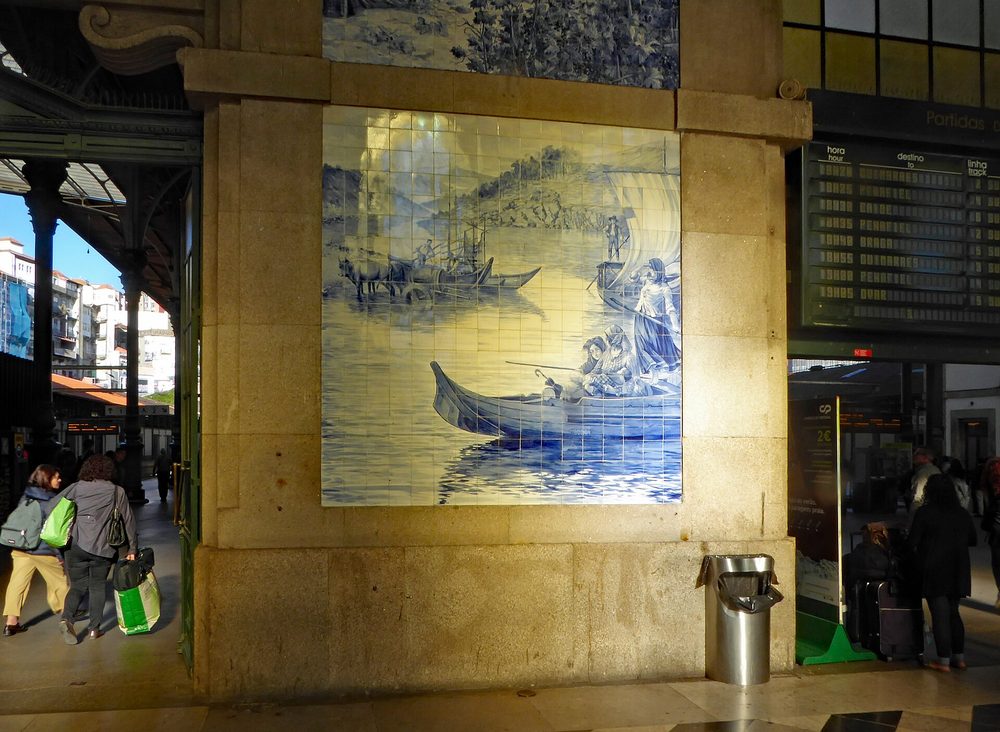 サン・ベント駅 アズレージョ