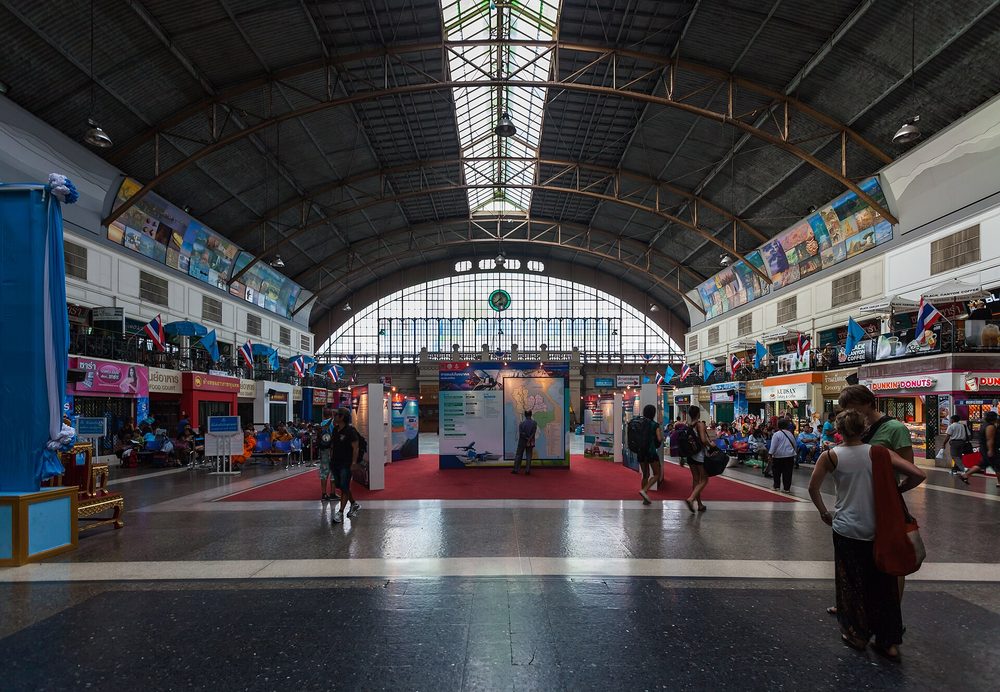 フアランポーン駅 ドーム天井