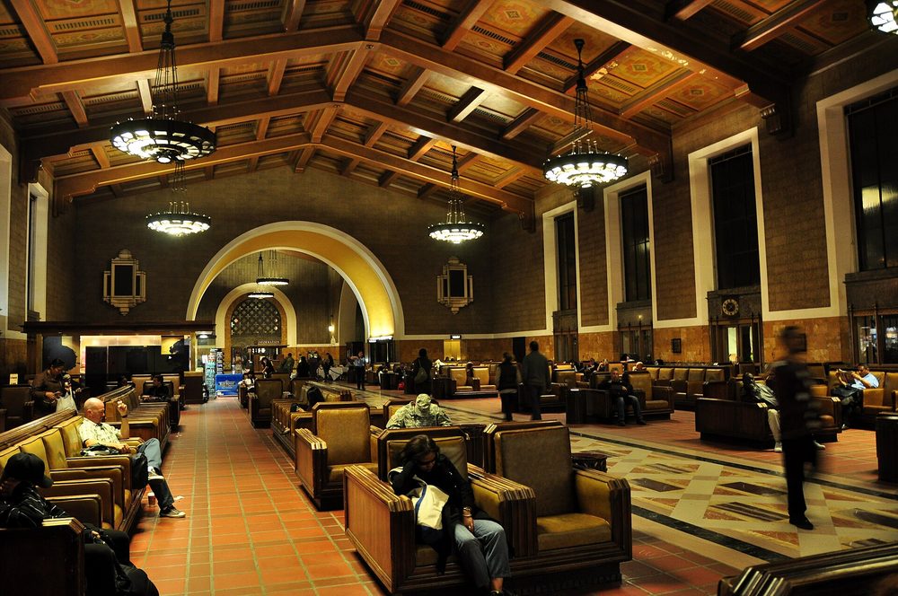 ロサンゼルス・ユニオン駅 待合室