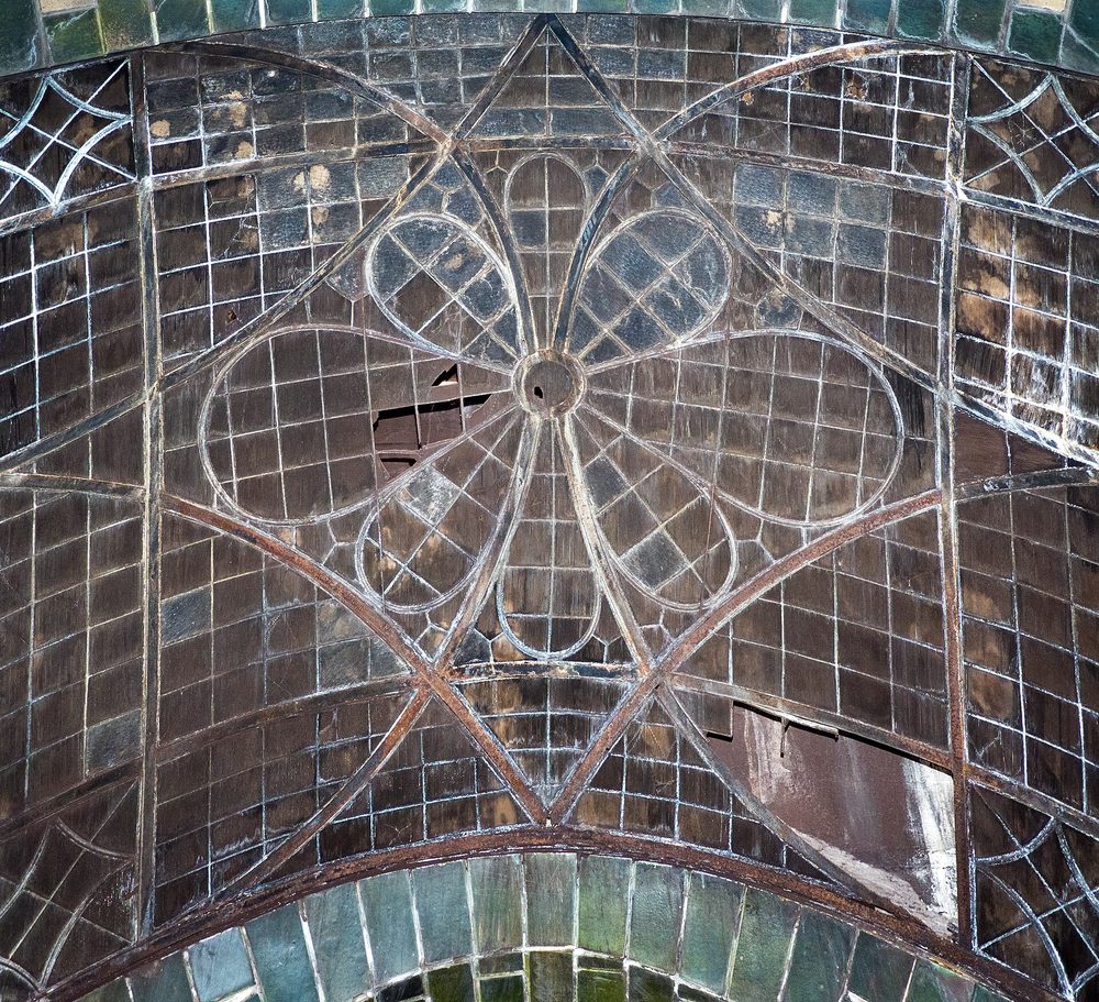 ニューヨーク シティホール駅 ステンドグラス