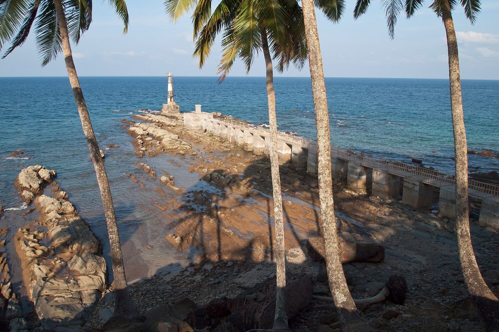 世界の廃墟・ゴーストタウン ロス島 アンダマン 英領ゴーストタウン