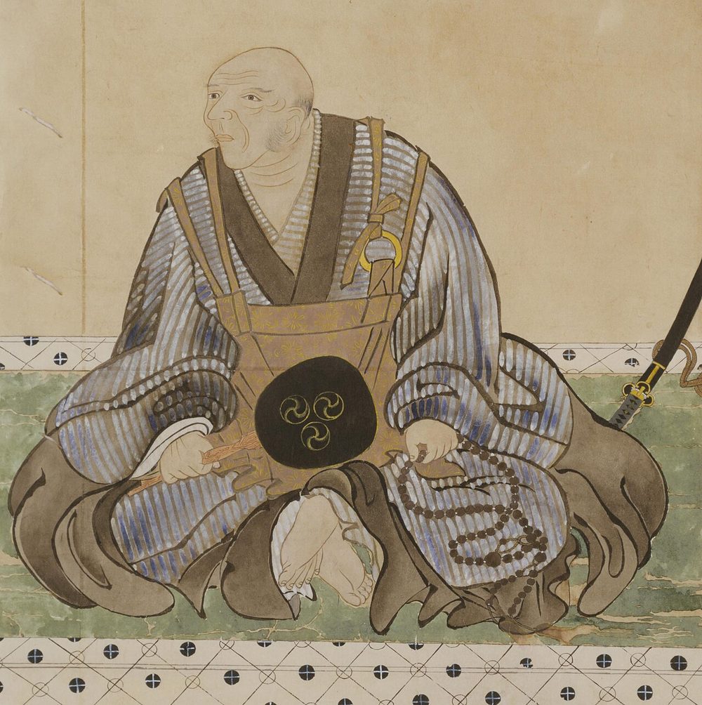 結城晴朝の肖像画