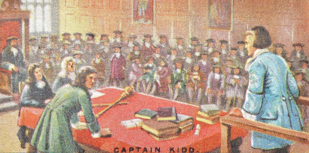 キャプテン・キッドの裁判場面