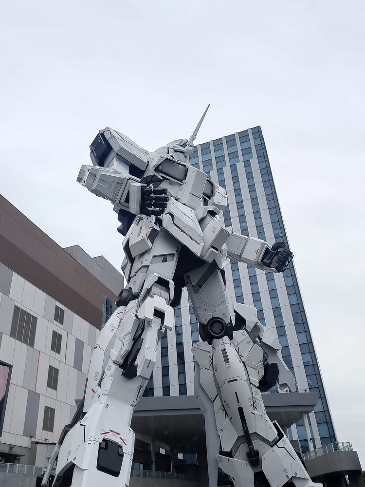 ユニコーンガンダム立像 お台場 東京