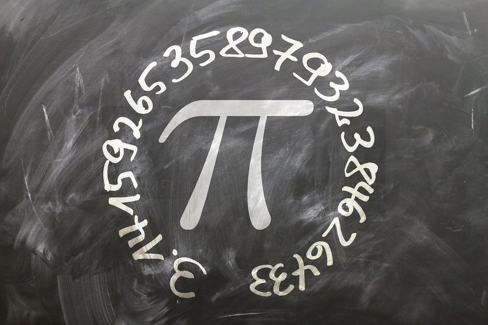 数学クイズの難問のイメージ（円周率パイ）