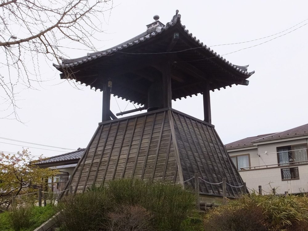 江戸時代に時刻を知らせた寺院の梵鐘（時の鐘）